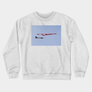 Red Arrows + Avro Vulcan Crewneck Sweatshirt